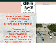 Tablet Screenshot of gibsonranch.us